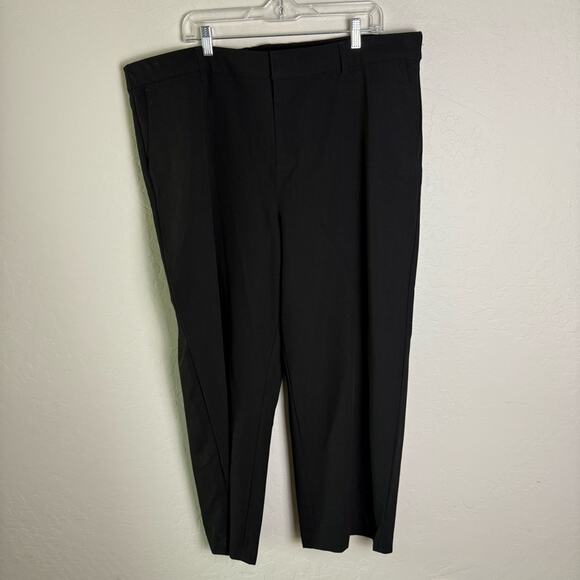 Torrid Black Wide Leg City Twill High Rise Pant 18R NWT 40740016 - Picture 2 of 15
